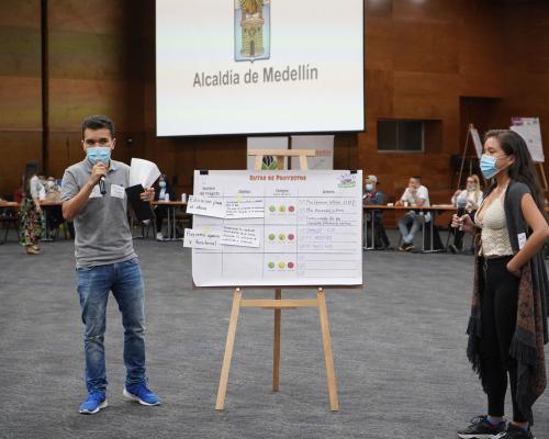 FotografoFoto Alcaldía de Medellín:Este sábado 11 de junio la Asamblea Municipal de Juventud inicia la ruta de priorización del 5 % del presupuesto de la Secretaría de la Juventud. 